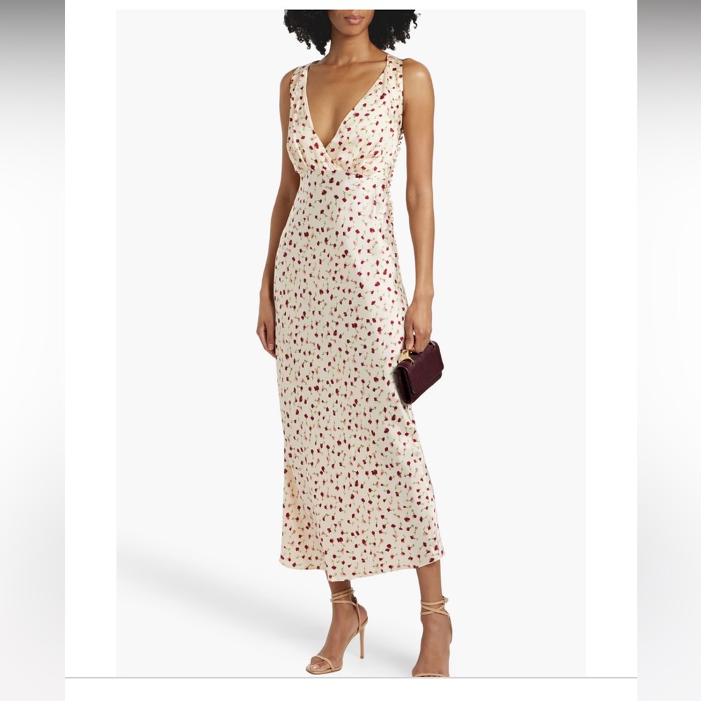 Khaite milo silk dress